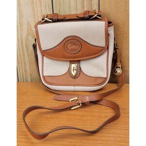 Vintage Dooney & Bourke All-Weather Leather Surrey Crossbody Bag